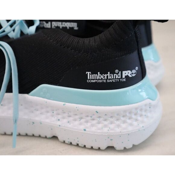 Timberland PRO Women's Sz 5.5M Black Setra Composite Safety Toe Sneakers - Picture 8 of 10